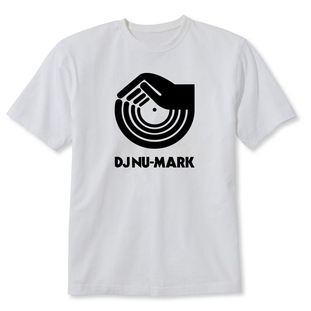 DJ Nu-Mark Hand Logo T-Shirt (White)